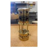 The Protector Oil Lamp Coal Miner Brass