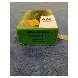 Open box of Sierra 7mm 140 gr reloading bullets