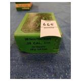 Sealed box of Sierra 38 cal 158 gr reloading