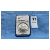 2010 Silver Eagle $1 Coin MS 69, 1 ounce fine