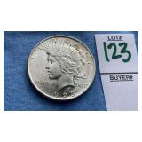 1923 Peace Silver Dollar