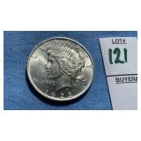 1923 Peace Silver Dollar