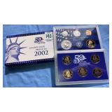 2002 U.S.Proof Set with State Quarters