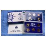 2002 U.S. Mint Proof set with state Quarters