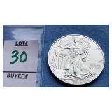 2014 One Ounce Fine Silver American Silver Eagle