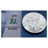 2014 One Ounce Fine Silver American Silver Eagle