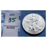 2014 One Ounce Fine Silver American Silver Eagle