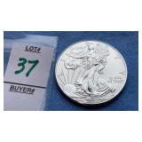 2014 One Ounce Fine Silver American Silver Eagle