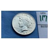 1923 Peace Silver Dollar