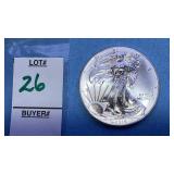 2014 One Ounce Fine Silver American Silver Eagle