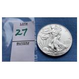 2014 One Ounce Fine Silver American Silver Eagle