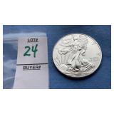 2014 One ounce Fine Silver American Silver Eagle