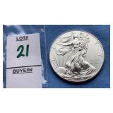 2014 One Ounce Fine Silver American Silver Eagle