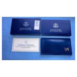 1993 U.S. Mint Bill of Rights Coins 2-Coin Proof