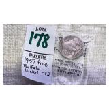 1937 Fine Buffalo Nickel - T2  - sealed