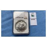 1993 Silver Eagle $1 Coin MS 69, 1 ounce fine