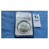 1995 Silver Eagle $1 Coin MS 69, 1 ounce fine