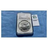 1998 Silver Eagle $1 Coin MS 69, 1 ounce fine