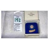 Miniature Gold Coin 1908 St Gaudens 14KT The