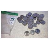 (34) Quarters : (31) Bicentennial & (3) State