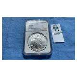 2007 Silver Eagle $1 Coin MS 69, 1 ounce fine