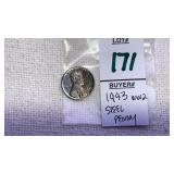 WW2 1943-D Steel Penny