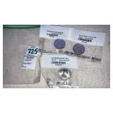 (3) Uncirc Commem Quarters