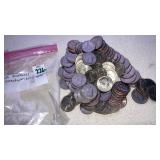 (100) Bicentennial Kennedy Half Dollars 1976