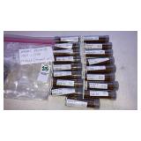 (17) Rolls of 50 Wheat Pennies 1909-1958