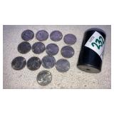 (13) 2000-2002 -P Jefferson Nickels