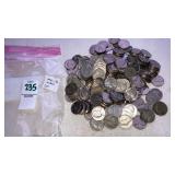 (200) 1940s-70s Jefferson Nickels