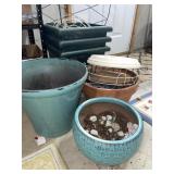 Outdoor garden pots & variety