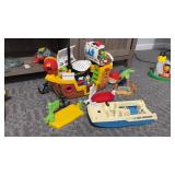 Fisher Price Lot of Pirate/Boats