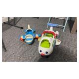 Two Fisher Price Toy Planes