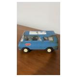 Vintage Tiny Tonka 5" Blue  Van  #55360 Pressed