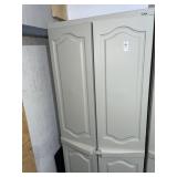 Keter Plastic storage unit with shelves