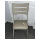 1 padded folding chair
