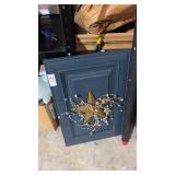Wooden Star Square Wall Decor
