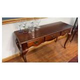 Small Cherry Sofa Table