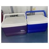 2 igloo small  coolers