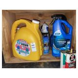 Bin lot cleaning items