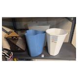 Lot of Waste Baskets