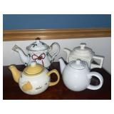 Boyds Bears Bearware Pottery Works Mini Teapot, &