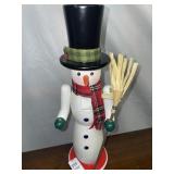 Holiday Snowman Nutcracker