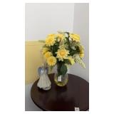 Case and Angel Statue