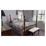 Vintage Sumter Cabinet Co Solid Wood Pineapple