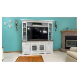 Universal Entertainment Cabinet, whitewash finish