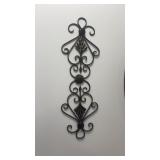 Two Metal Wall Sconces
