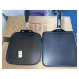 2 square frying pans