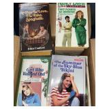 Vintage paperback books- variety box lot